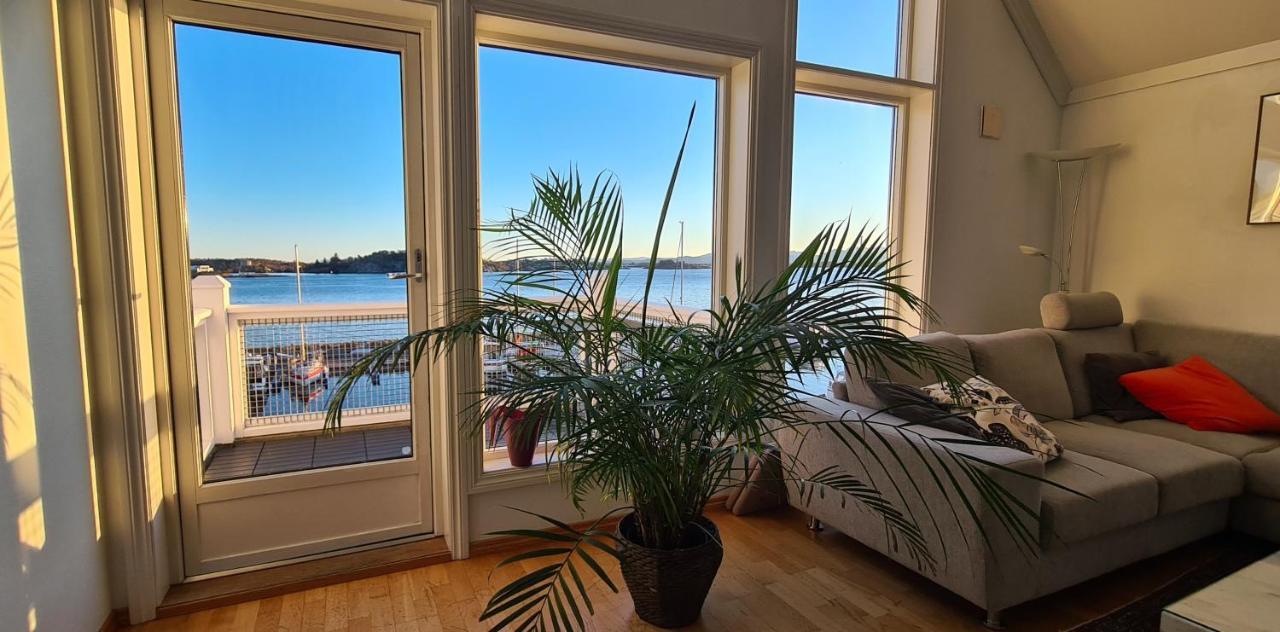 Silent Seaview Luxury Apartment Grasholmen Stavanger Eksteriør billede