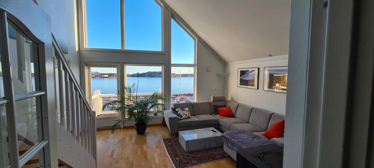 Silent Seaview Luxury Apartment Grasholmen Stavanger Eksteriør billede